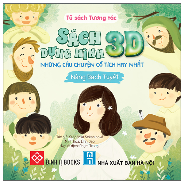 Sách Sách Dựng Hình 3D - Những Câu Chuyện Cổ Tích Hay Nhất - Nàng Bạc - Hà Linh