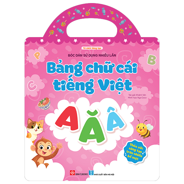 Bóc Dán Sử Dụng Nhiều Lần - Bảng Chữ Cái Tiếng Việt