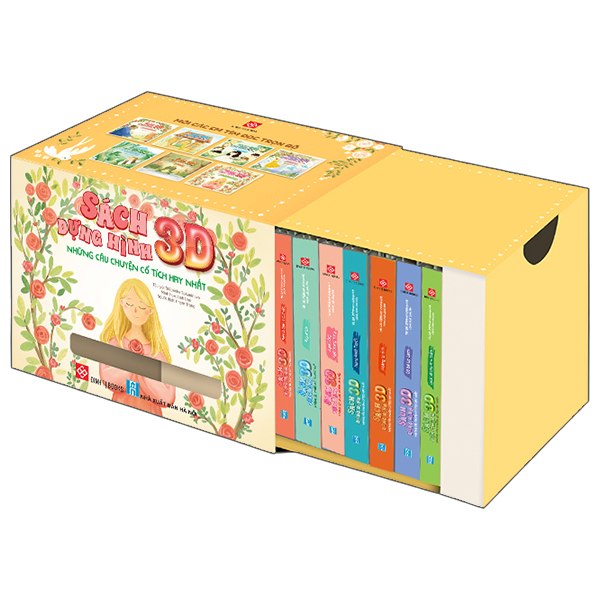 Sách Boxset Sách Dựng Hình 3D - Những Câu Chuyện Cổ Tích Hay Nhất (Hộp - Hà Linh