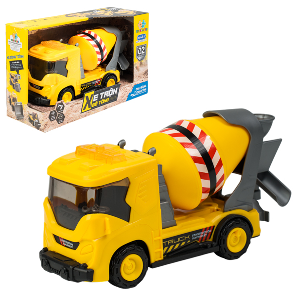 Đồ Chơi Mô Hình Xe Trộn Bê Tông - Toys&Joys HH3002_1