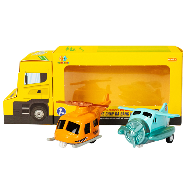 Bộ Đồ Chơi Mô Hình Máy Bay Chạy Đà Bằng Hợp Kim - Toys&Joys 826C - Mẫu 2
