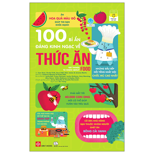 100 Bí Ẩn Đáng Kinh Ngạc Về Thức Ăn - 100 Things To Know About Food - Bìa Cứng (Tái Bản 2026)
