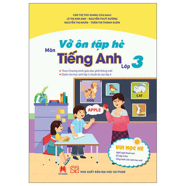 Vở Ôn Tập Hè Môn Tiếng Anh - Lớp 3
