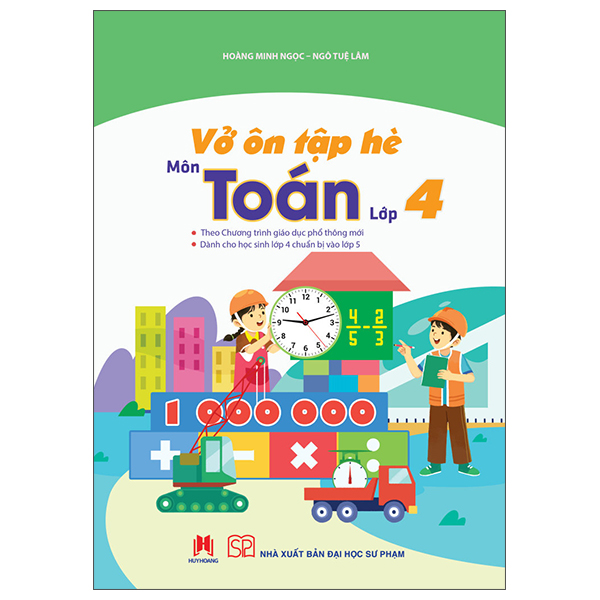 Vở Ôn Tập Hè Môn Toán - Lớp 4