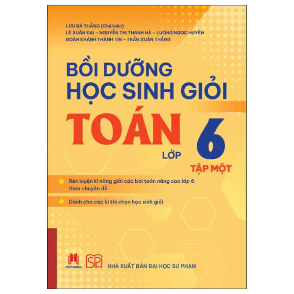Bồi Dưỡng Học Sinh Giỏi Toán Lớp 6 - Tập Một