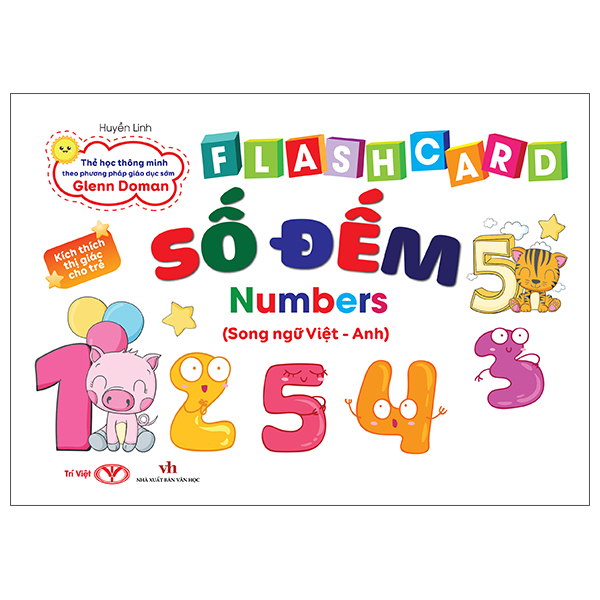 Sách Flashcard Số Dếm - Numbers - Linh Linh