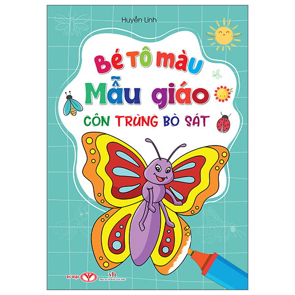 Bé Tô Màu Mẫu Giáo - Côn Trùng Bò Sát