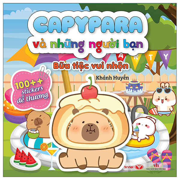 Sách Capybara Và Những Người Bạn - Bữa Tiệc Vui Nhộn - Khanh Vũ