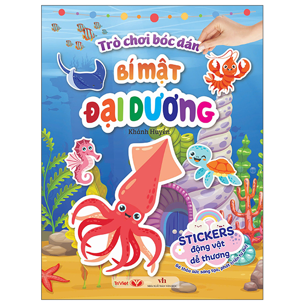 Sách Trò Chơi Bóc Dán - Bí Mật Đại Dương - Vân Dương