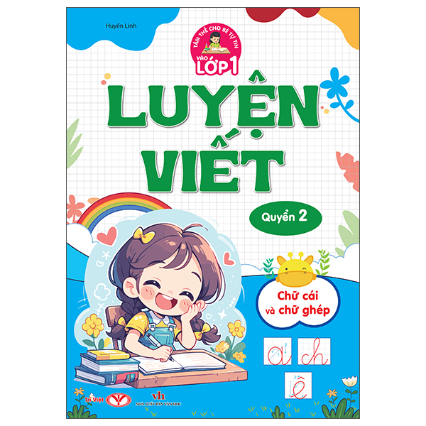 Sách Tâm Thế Cho Bé Tự Tin Vào Lớp 1 - Luyện Viết - Quyển 2 - Chữ Cá - Linh Linh