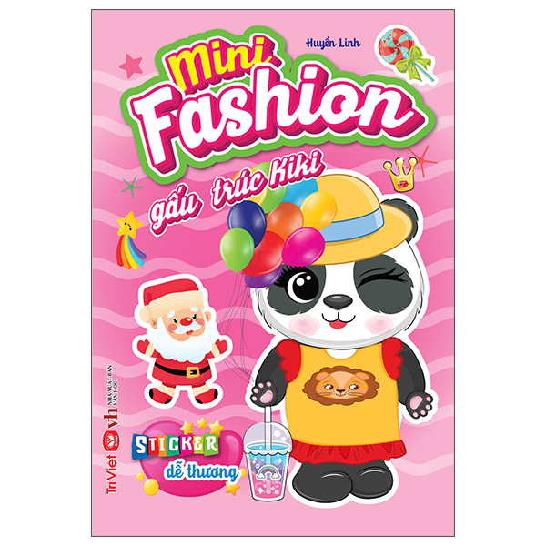 Sách Mini Fashion - Gấu Trúc Kiki - Kiki