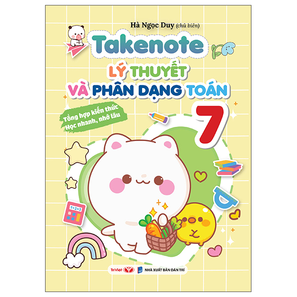 Sách Takenote - Toán 7 - Ngọc Hà