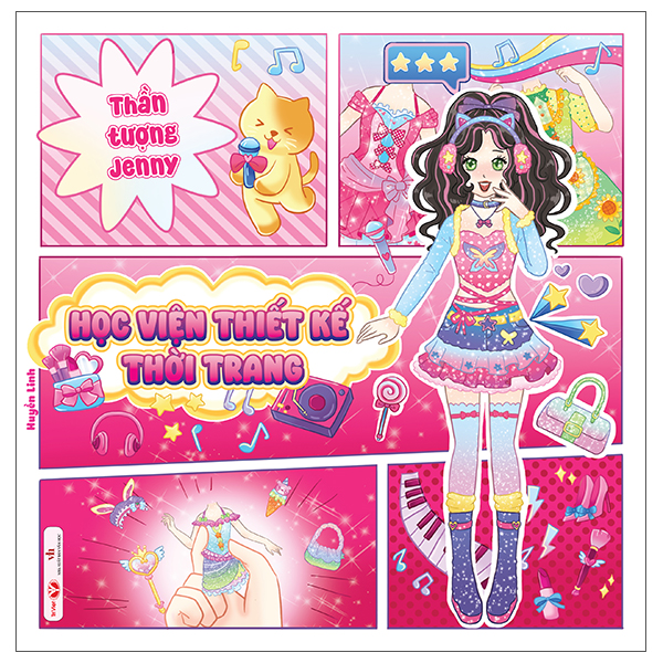 Sách Học Viện Thiết Kế Thời Trang - Thần Tượng Jenny - t.hờ