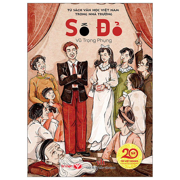 Sách Tủ Sách Văn Học Việt Nam Trong Nhà Trường - Số Đỏ - Vũ Nam