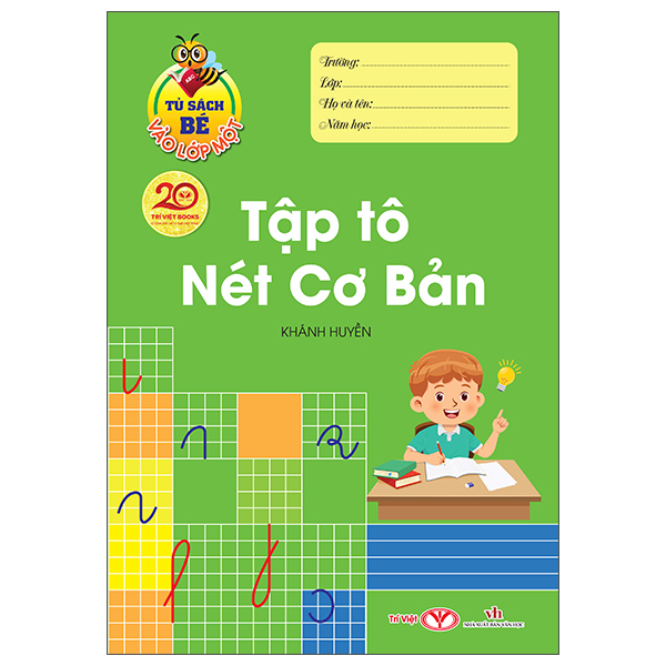 Sách Tủ Sách Bé Vào Lớp Một - Tập Tô Nét Cơ Bản - Linh Linh