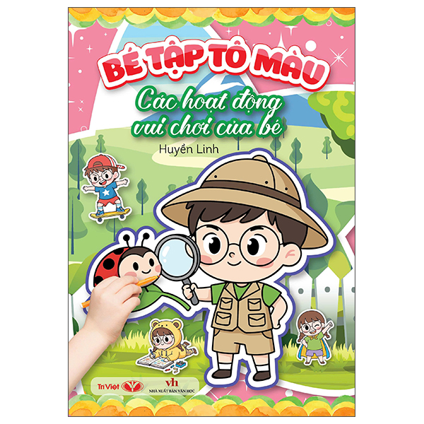 Bé Tập Tô Màu - Các Hoạt Động Vui Chơi Của Bé