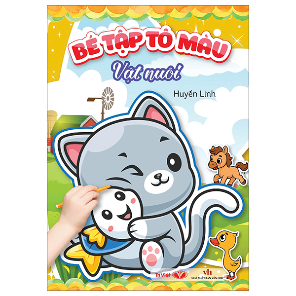 Bé Tập Tô Màu - Vật Nuôi