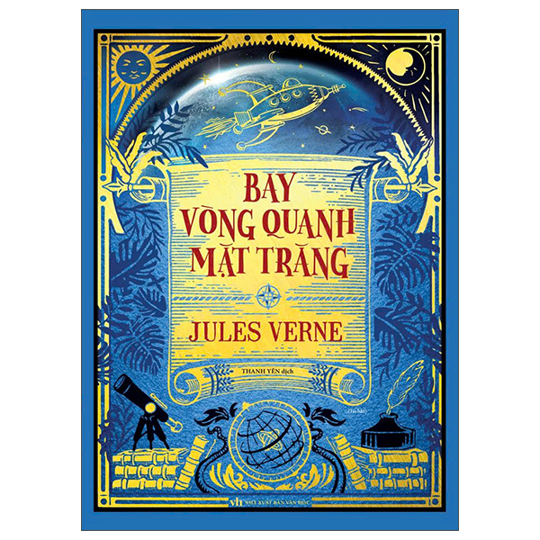 Sách Bay Vòng Quanh Mặt Trăng (Tái Bản 2025) - Verne Varona