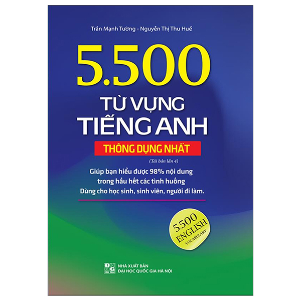 5500 Từ Vựng Tiếng Anh Thông Dụng Nhất - Bản Màu (Tái Bản 2022)