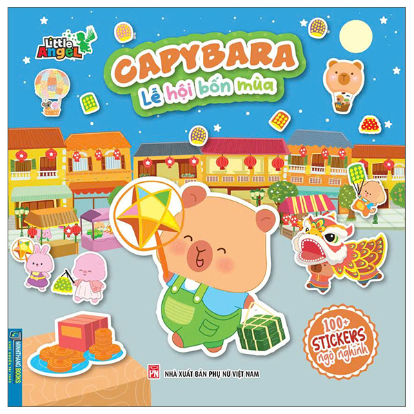Sách Capybara - Lễ Hội Bốn Mùa - Little Angel