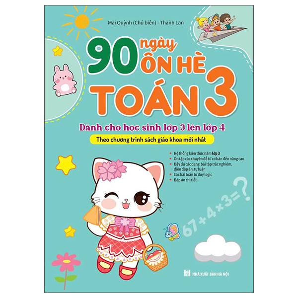 90 Ngày Ôn Hè Toán 3 - Dành Cho Học Sinh Lớp 3 Lên Lớp 4