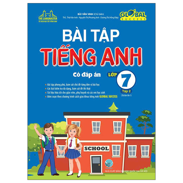 Sách Global Success - Bài Tập Tiếng Anh Lớp 7 - Tập 2 (Có Đáp Án) (Tái B - Anh Ba