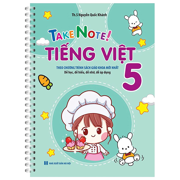Sách Take Note! - Tiếng Việt 5 - Bản Lò Xo - Quốc Kha