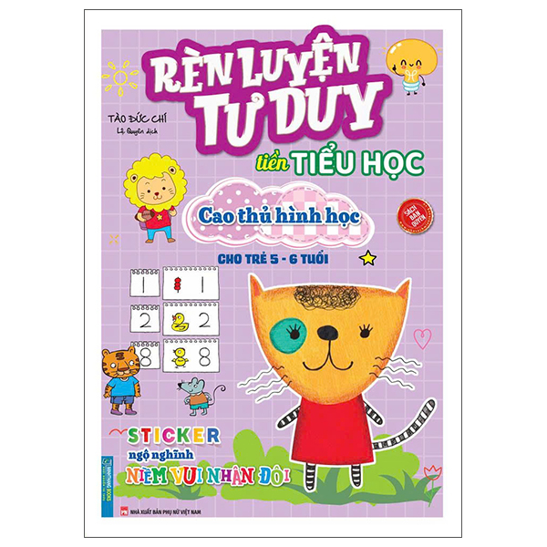 Sách Rèn Luyện Tư Duy Tiền Tiểu Học - Cao Thủ Hình Học - Cho Trẻ 5-6 - Ren