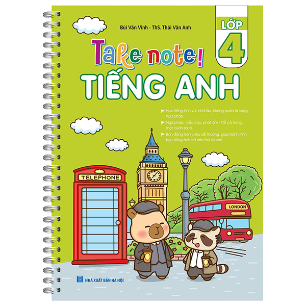 Sách Take Note! - Tiếng Anh 4 - Bản Lò Xo - Vân Anh
