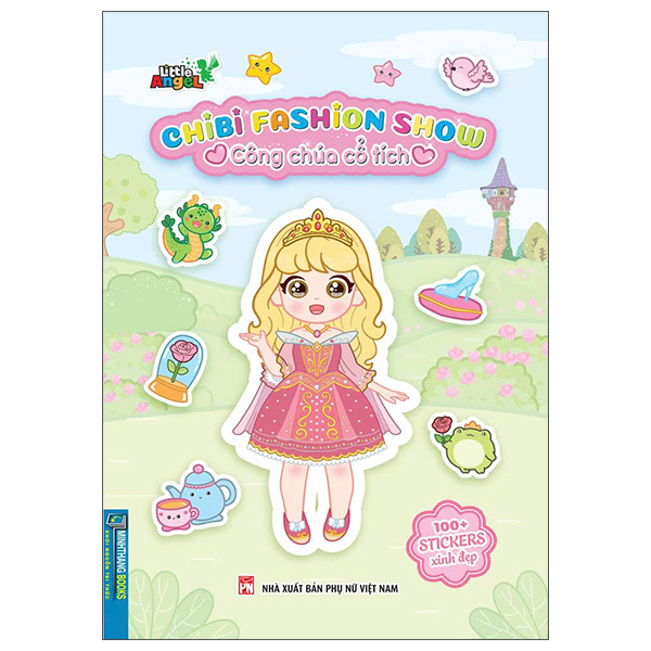 Sách Chibi Fashion Show - Công Chúa Cổ Tích - Little Angel