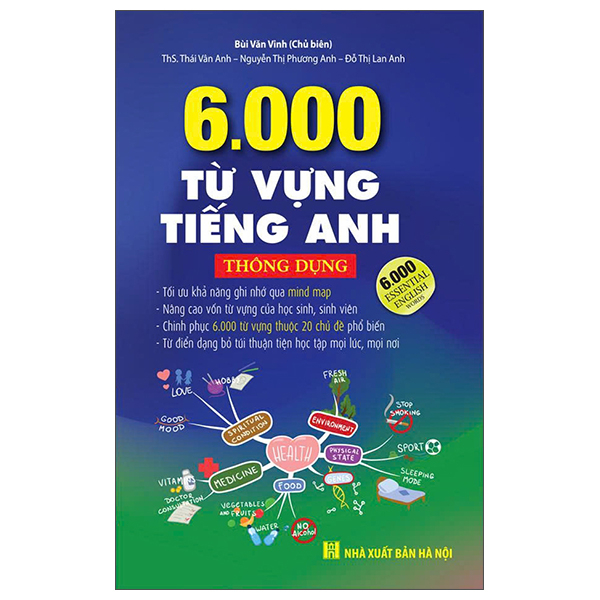 Sách 6000 Từ Vựng Tiếng Anh Thông Dụng - ThS Nguyễn Thị Vân Anh