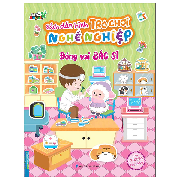 Sách Sách Dán Hình Trò Chơi Nghề Nghiệp - Đóng Vai Bác Sĩ - Do