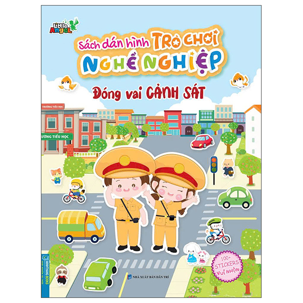 Sách Sách Dán Hình Trò Chơi Nghề Nghiệp - Đóng Vai Cảnh Sát - Do