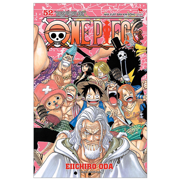 One Piece - Tập 52 - Roger Và Rayleigh - Bản Bìa Áo (Tái Bản 2025)