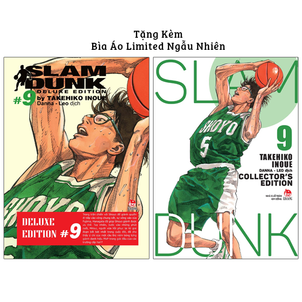 Truyện Tranh Slam Dunk - Deluxe Edition - Tập 9 - Tặng Kèm Obi + Bìa Áo Limite - Kim Huggens