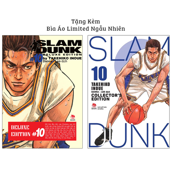 Truyện Tranh Slam Dunk - Deluxe Edition - Tập 10 - Tặng Kèm Obi + Bìa Áo Limit - Kim Gwangil