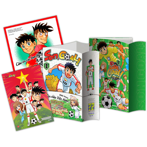 Sơn, Goal! - Tập 1 - Tặng Kèm OBI + Bìa Bonus + Postcard Độc Quyền + Postcard Khổ Vuông 10x10cm
