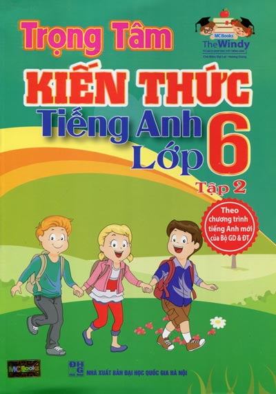 Trọng Tâm Kiến Thức Tiếng Anh Lớp 6 -Tập 2