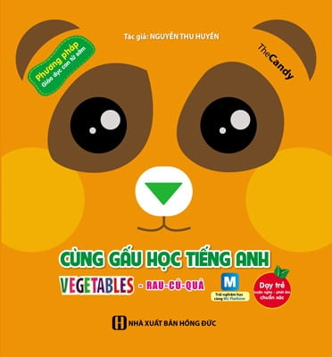 [Phiên chợ sách cũ] Cùng Gấu Học Tiếng Anh - Rau Củ Quả