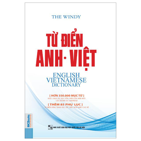 Sách Từ Điển Anh-Việt (Tái Bản 2025) - The Windy