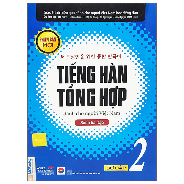 Sách Tiếng Hàn Tổng Hợp Dành Cho Người Việt Nam - Sơ Cấp 2 - Sách Bà - Hân Vi