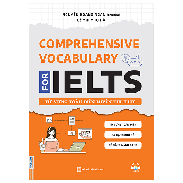 Sách Comprehensive Vocabulary For IELTS - Từ Vựng Toàn Diện Luyện Thi IELTS - Hoàng Lê