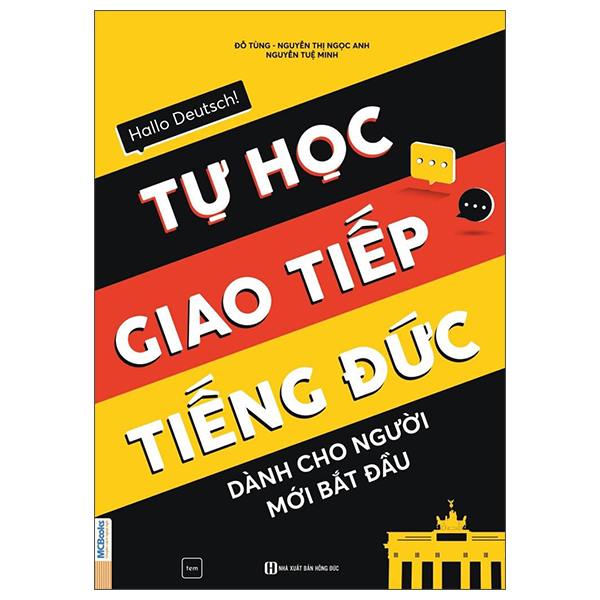Sách Hallo Deutsch! Tự Học Giao Tiếp Tiếng Đức Dành Cho Người Mới B� - Nguyễn Hồng Anh