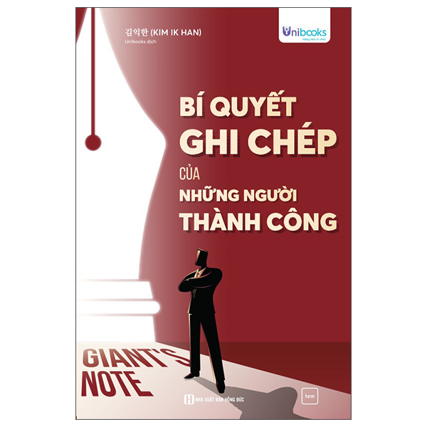 Sách Giant's Note - Bí Quyết Ghi Chép Của Những Người Thành Công - Hồng Thanh