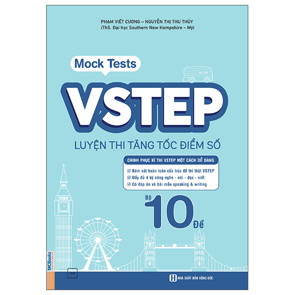 Sách VSTEP Mock Tests - Bộ 10 Đề Luyện Thi Tăng Tốc Điểm Số - Nguyễn Trí