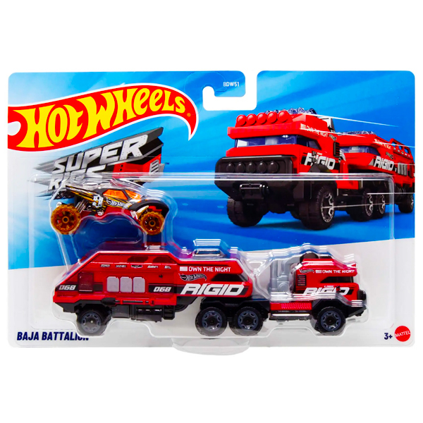 Siêu Xe Tải Trung Chuyển Hot Wheels BDW51 - Baja Battalion