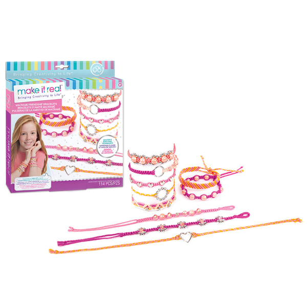 Bộ Vòng Tay Nút Thắt Tình Bạn Sắc Màu - Make It Real 1318MIR