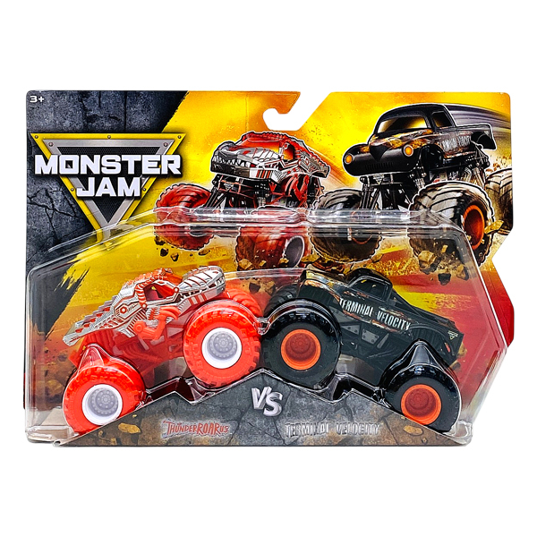 Đồ Chơi Mô Hình Ô Tô Chiến Xe Đối Đầu - Monster Jam 6064128 - ThunderROARus Vs. Terminal Velocity