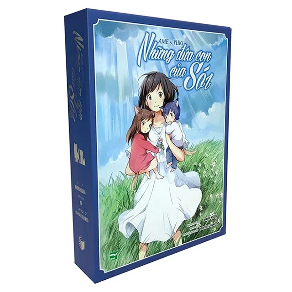 Truyện Tranh Boxset Manga - Ame Và Yuki - Những Đứa Con Của Sói - Tập 1 + - Hồng Trân