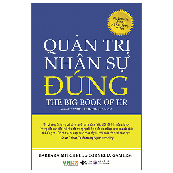 [Phiên chợ sách cũ] Quản Trị Nhân Sự Đúng - The Big Book Of HR